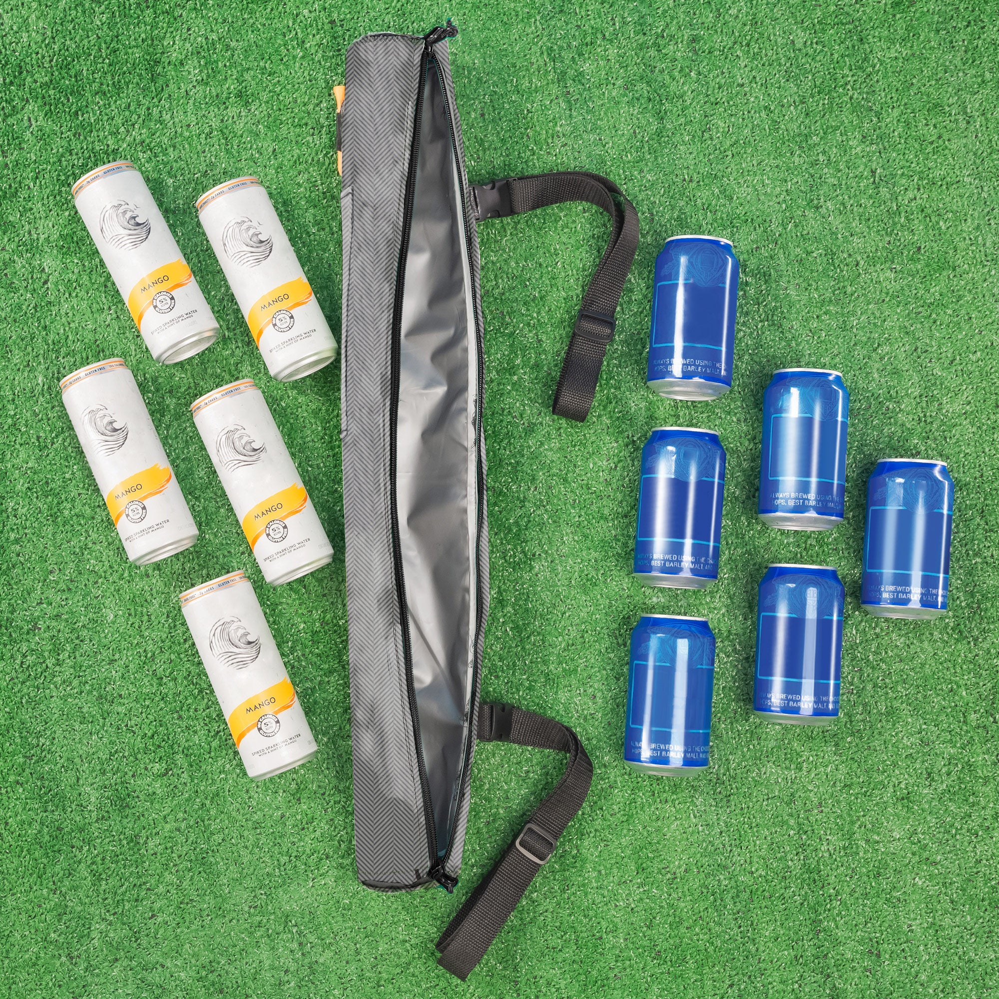 Bogey Barrel™ Herringbone | World's 1st Drink Sleeve | Attaches To Any Golf Bag - Image 4