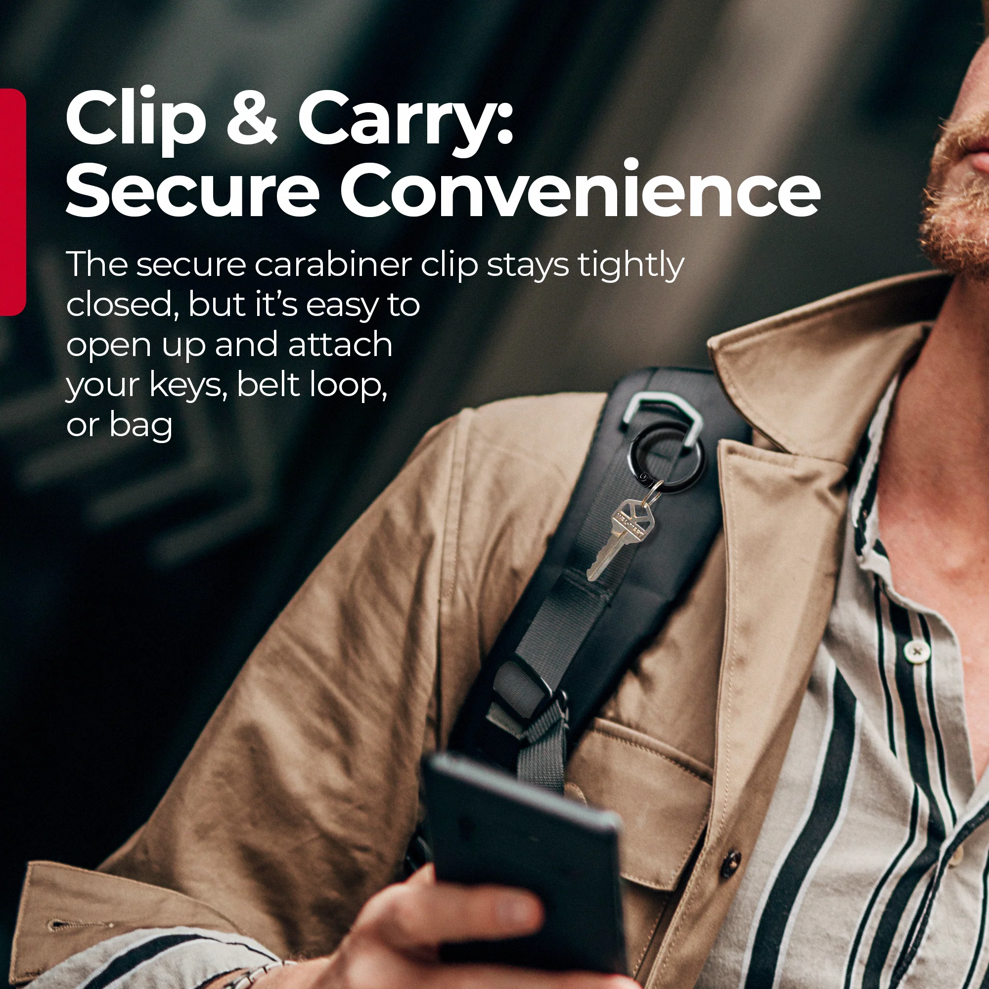 CarabinerClip 2-pack | Universal Compatibility | Easy to Use - Image 4