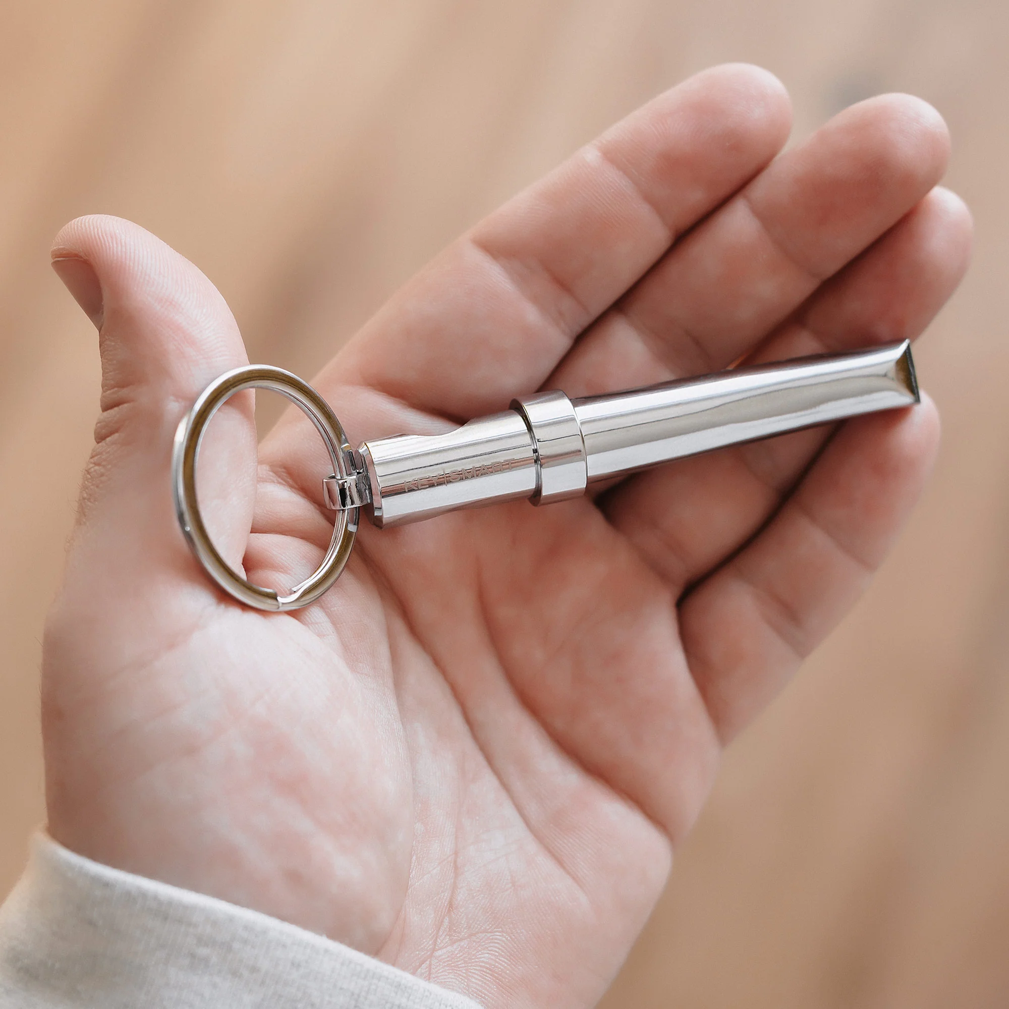 CorkSmart 2-in-1 Bottle & Wine Opener | Stainless Steel | Easy Grip Handle | Compact & Lightweight - Image 4