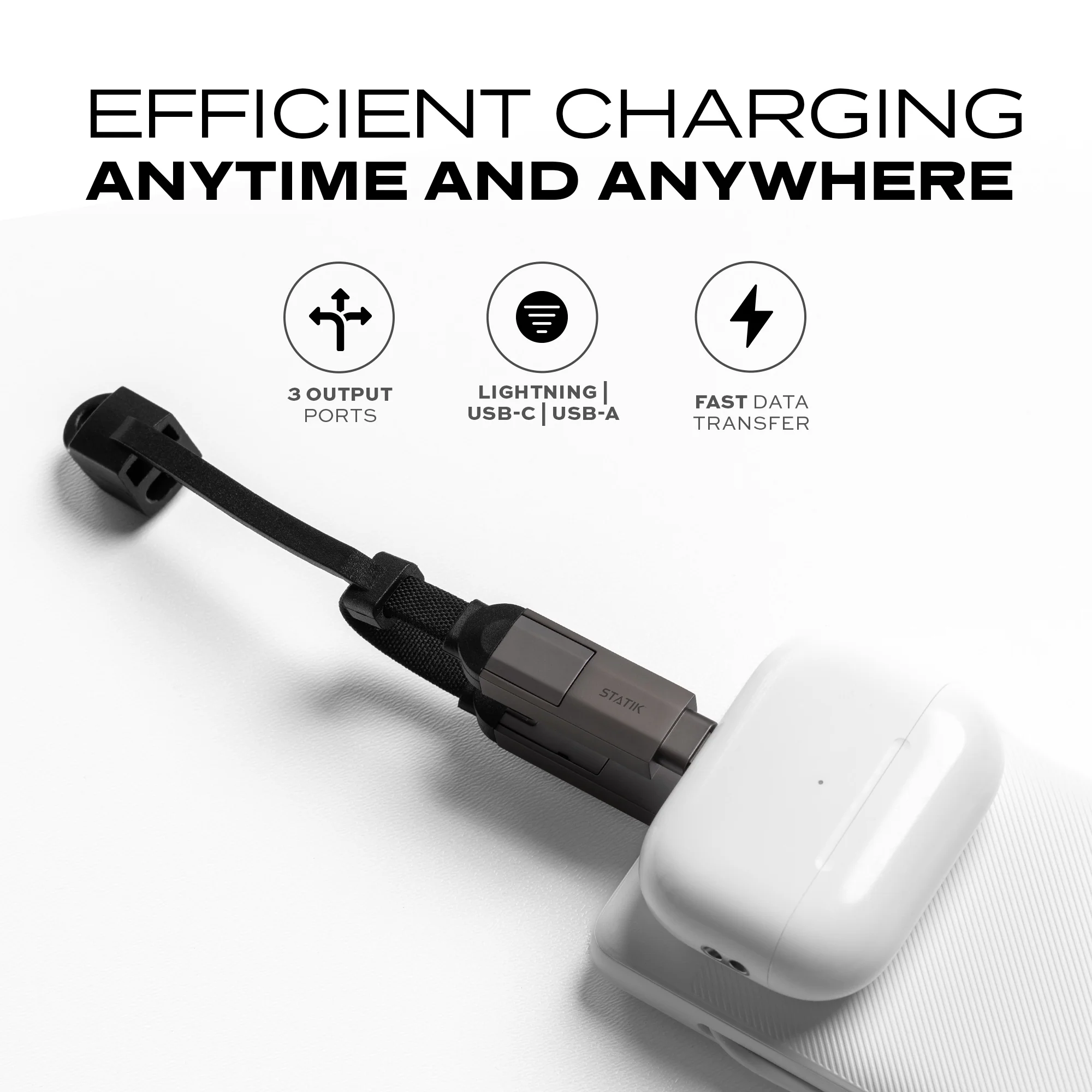 Statik® KeyCharge | Universal On-The-Go Charging Cable - Image 5