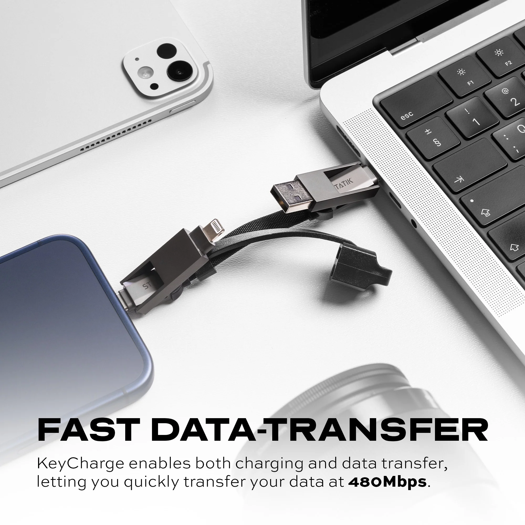 Statik® KeyCharge | Universal On-The-Go Charging Cable - Image 6