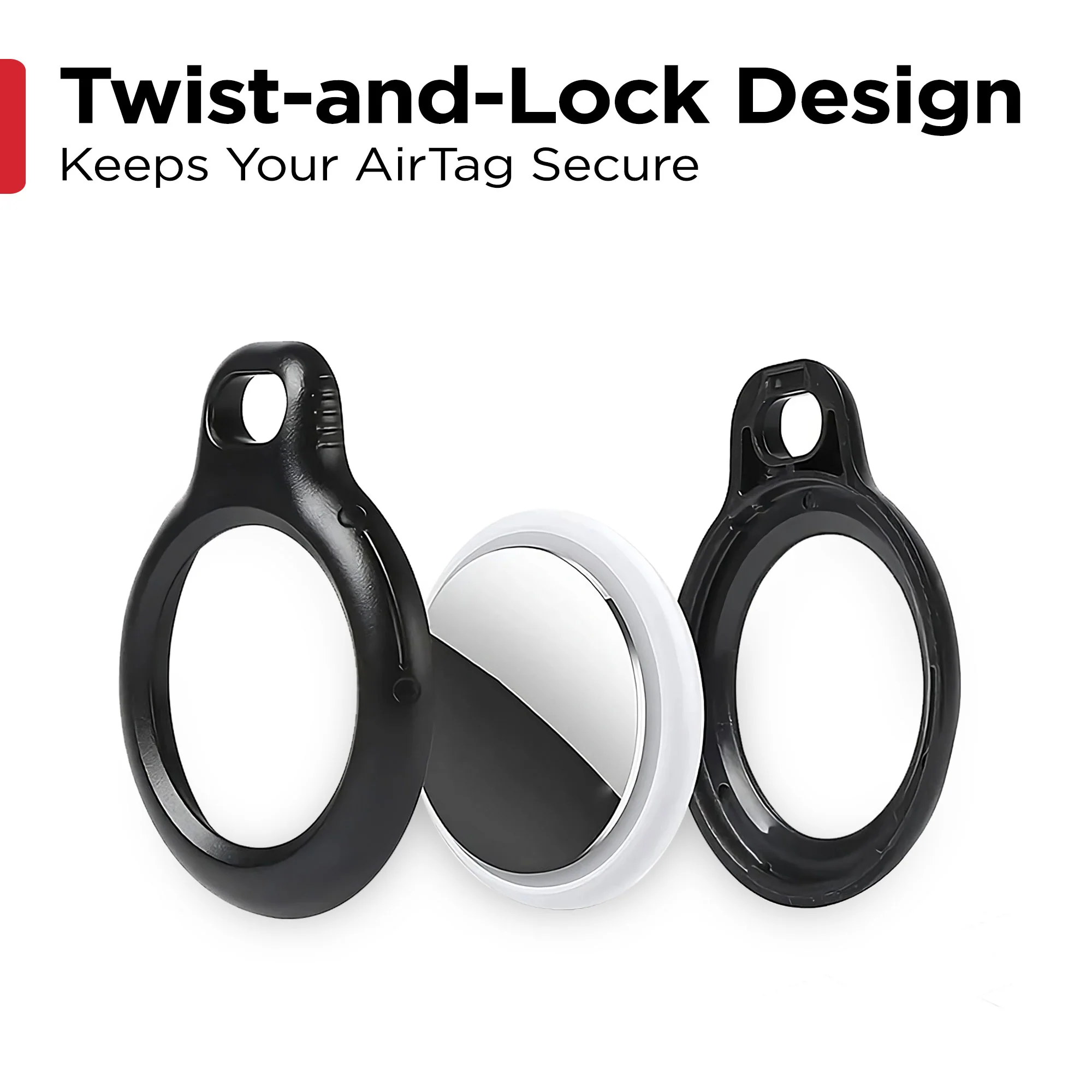KeySmart® AirClip | Keychain Airtag Holder - Image 6