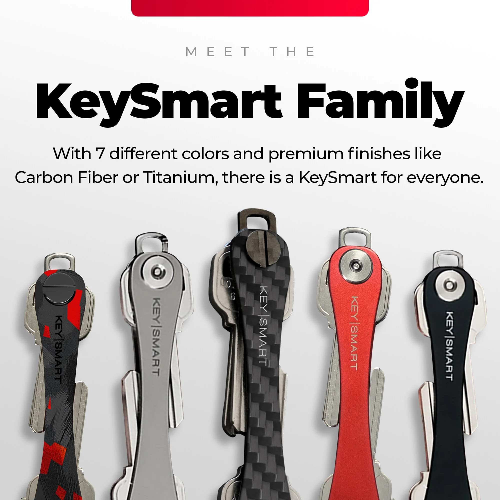 KeySmart Classic | Compact Key Organizer | Holds Up To 8 Keys - Image 9