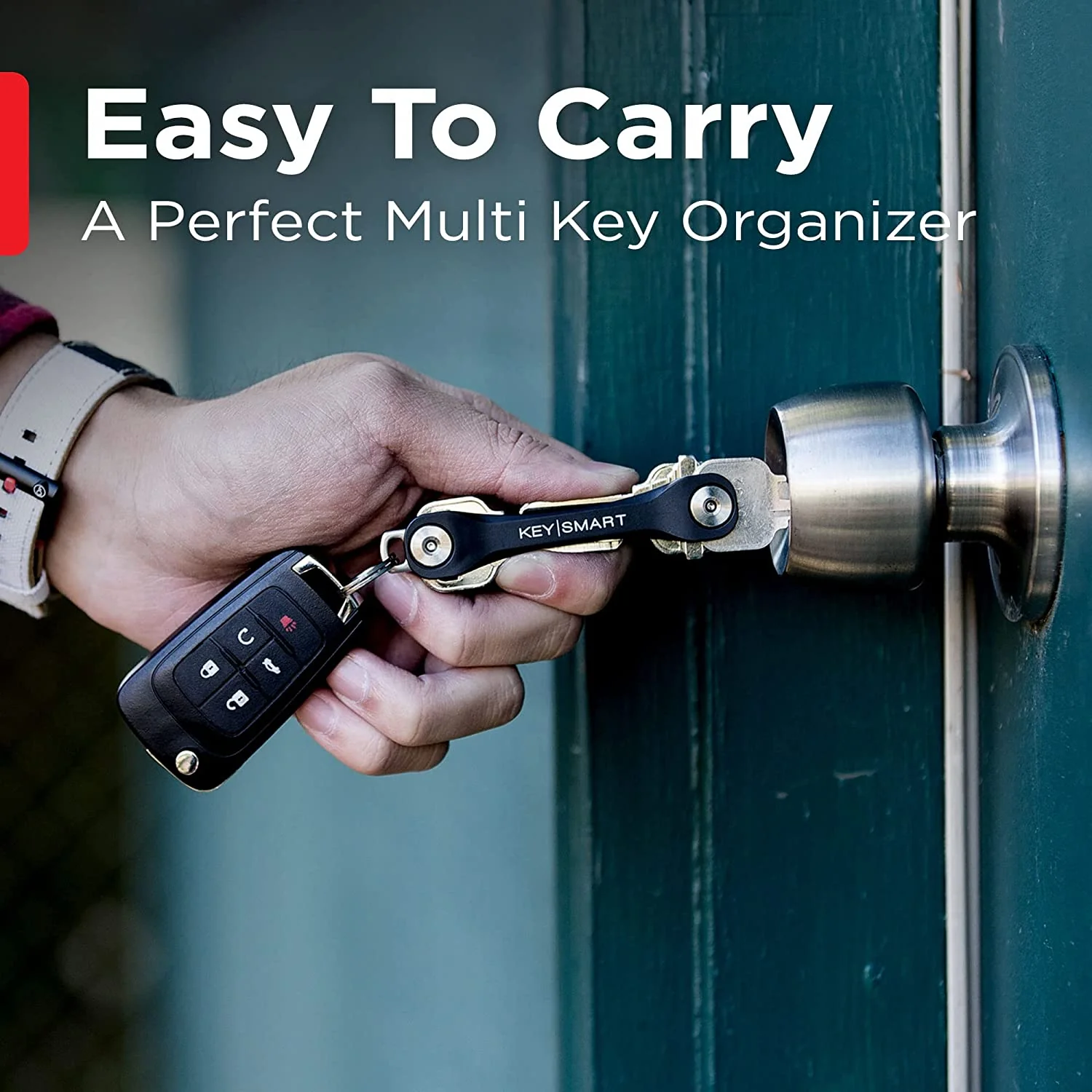 KeySmart® Flex | World's 1st Compact Key Organizer | Holds Up to 8 Keys - Image 4