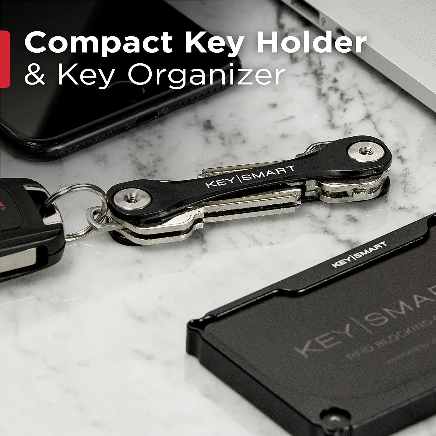 KeySmart® Flex | World's 1st Compact Key Organizer | Holds Up to 8 Keys - Image 5
