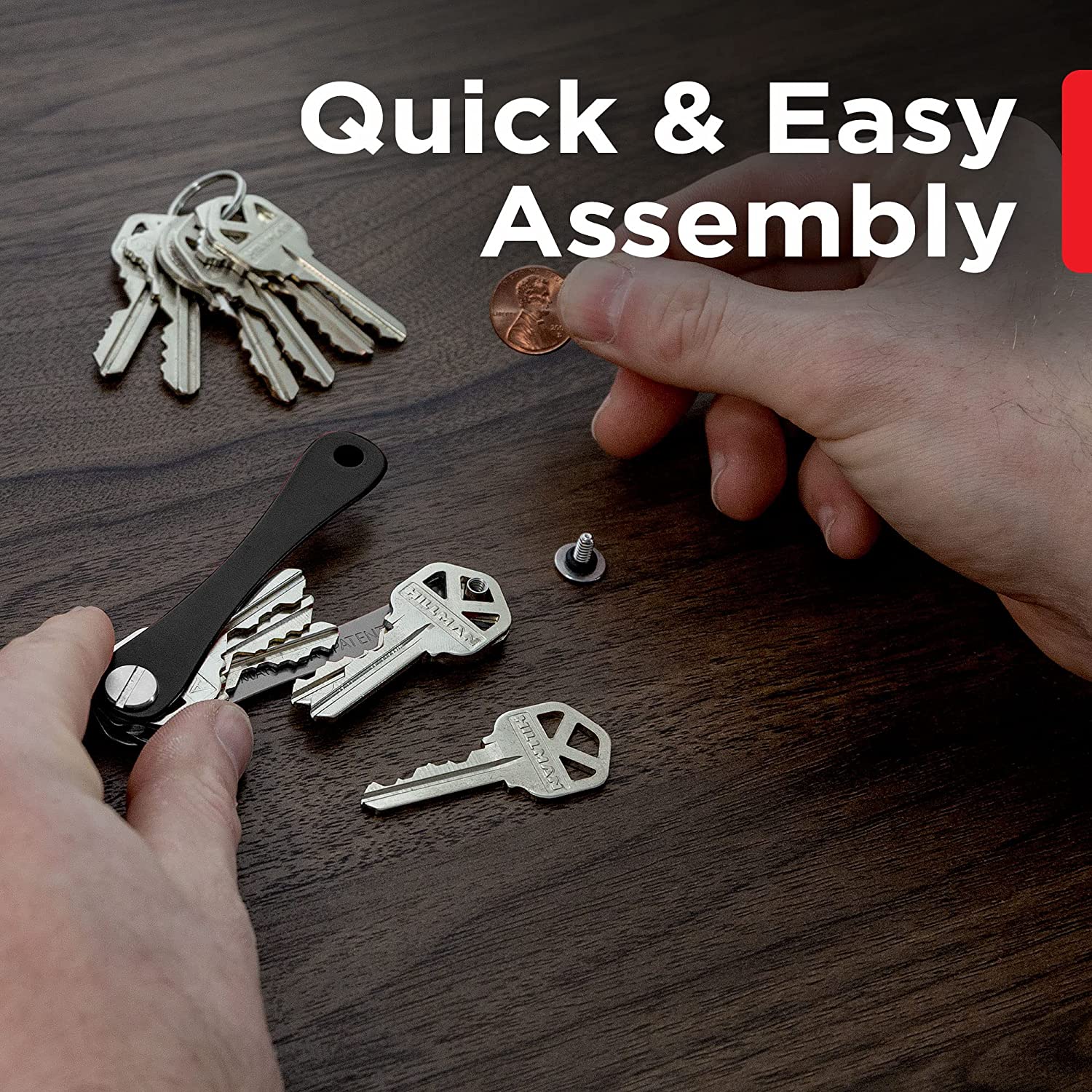 KeySmart® Flex | World's 1st Compact Key Organizer | Holds Up to 8 Keys - Image 7