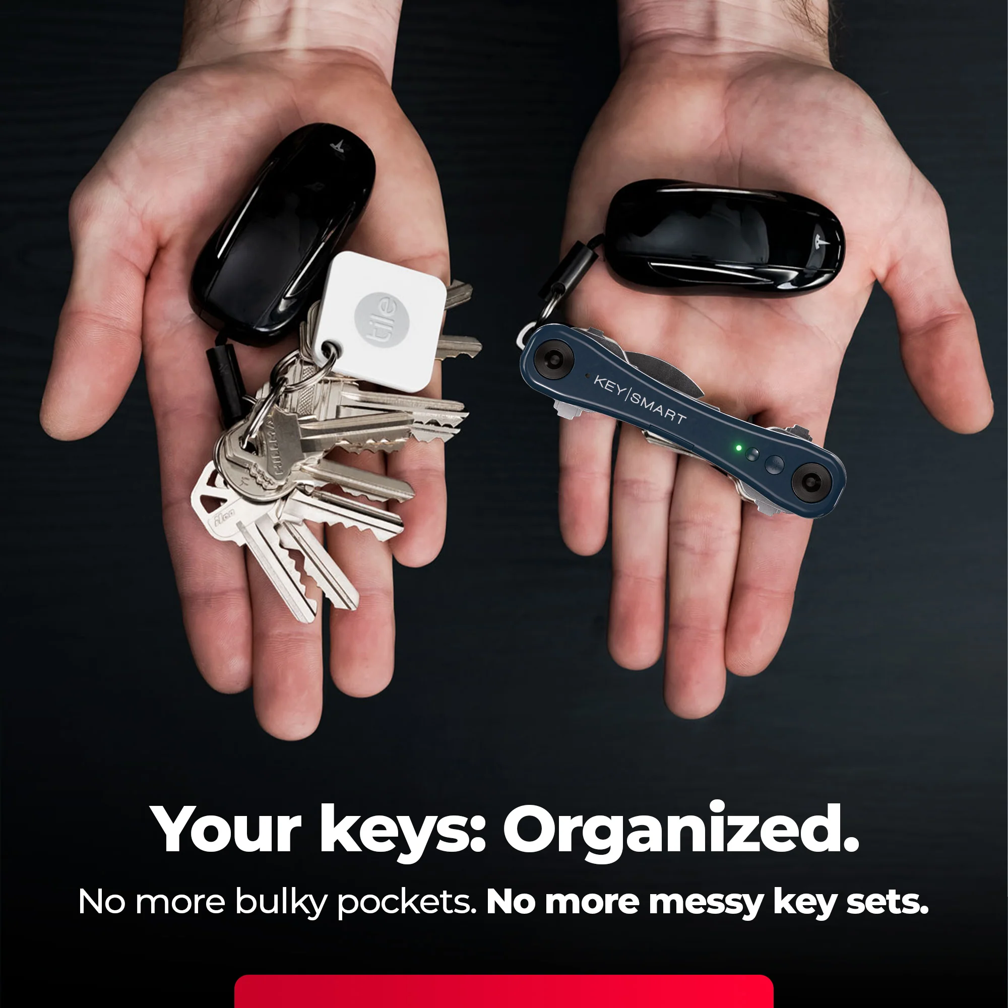 KeySmart® iPro | Works With Apple Find My Network | Holds Up to 14 Keys - Image 16