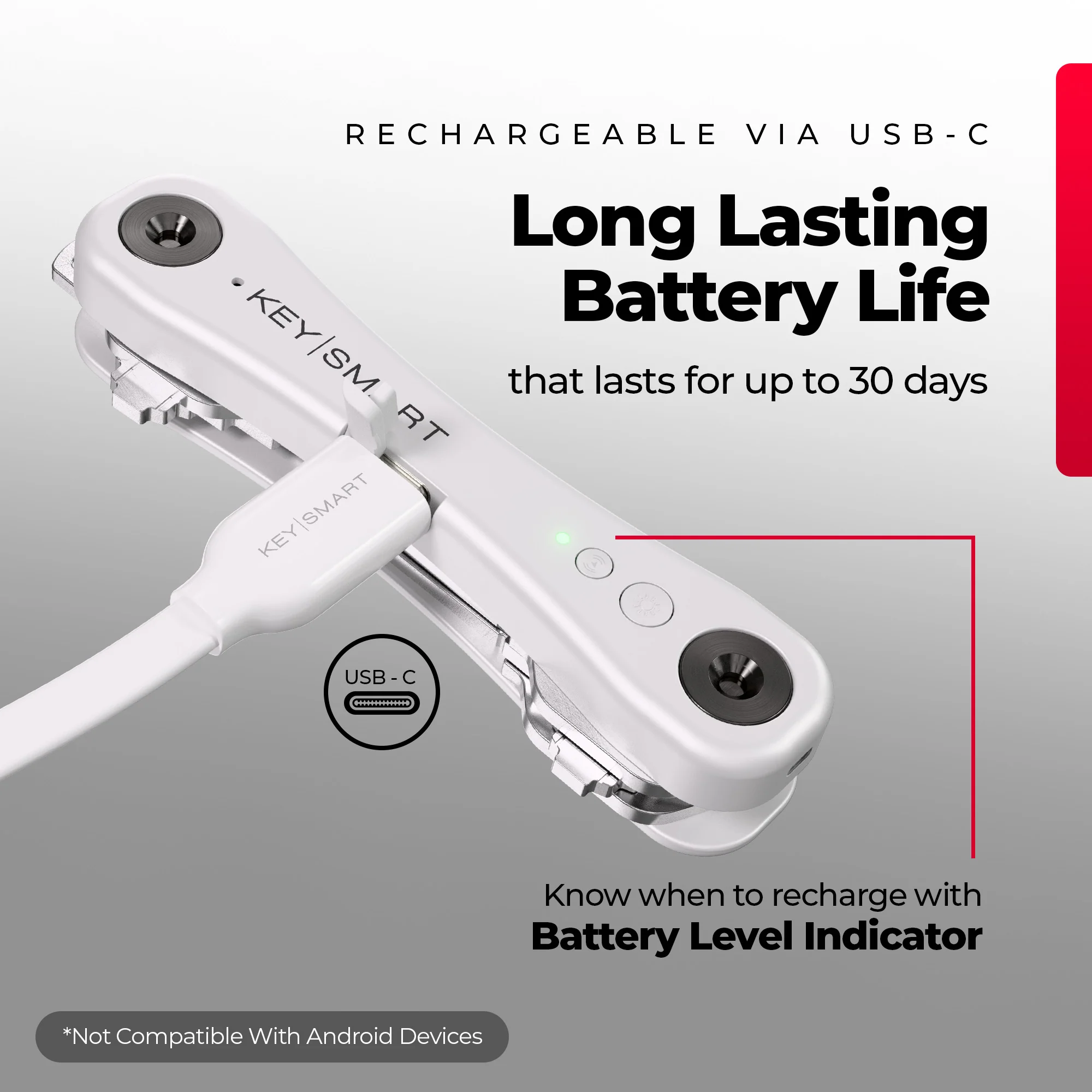 KeySmart® iPro | Works With Apple Find My Network | Holds Up to 14 Keys - Image 27