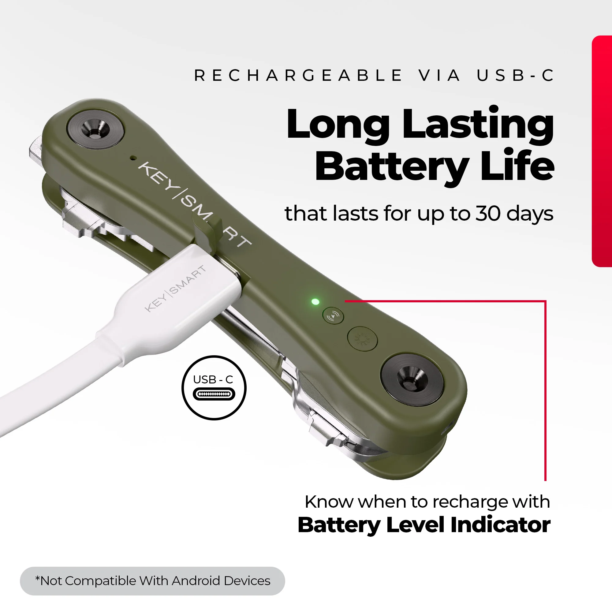 KeySmart® iPro | Works With Apple Find My Network | Holds Up to 14 Keys - Image 28