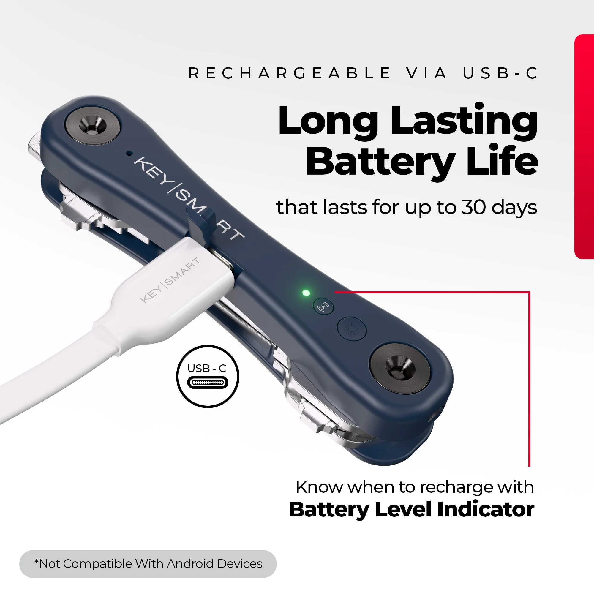 KeySmart® iPro | Works With Apple Find My Network | Holds Up to 14 Keys - Image 29