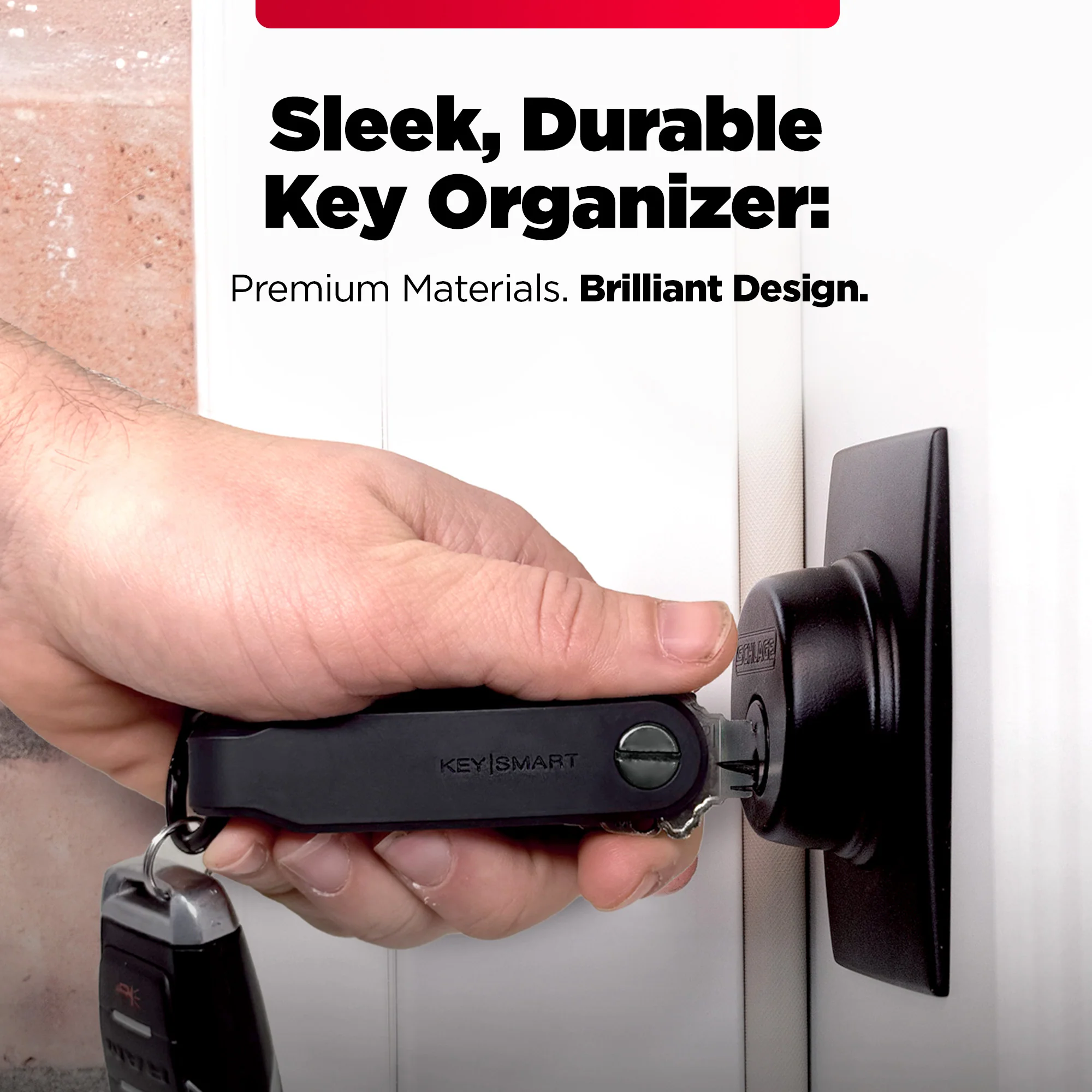 Keysmart® Loop | Key Holder With Locking Screws | Organize Up To 5 Keys - Image 5