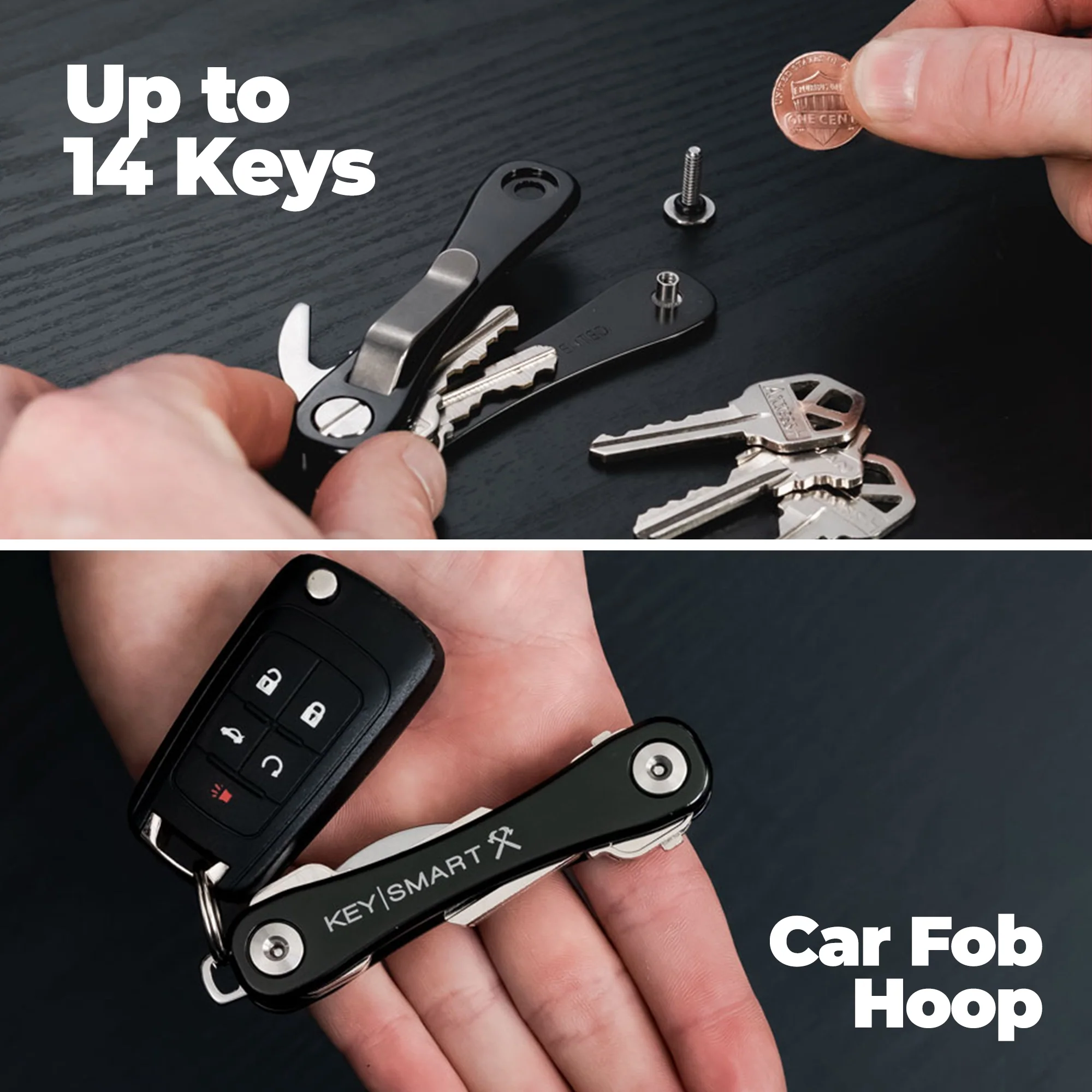 KeySmart® Rugged | Extra Durable Key Holder | Expandable To Hold Up to 14 Keys - Image 7