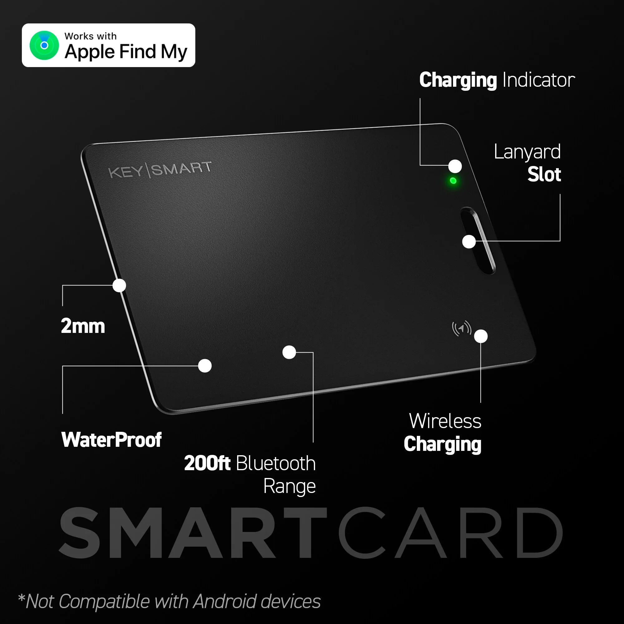 SmartCard (Gen 2) | Works With Apple Find My App | Wireless Charging - Image 4