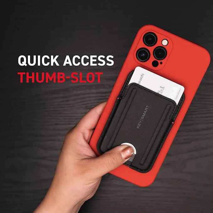 MagSlim™ Wallet | Nano-Suction Adhesive | Thumb-Slot For Quick Access - Image 5
