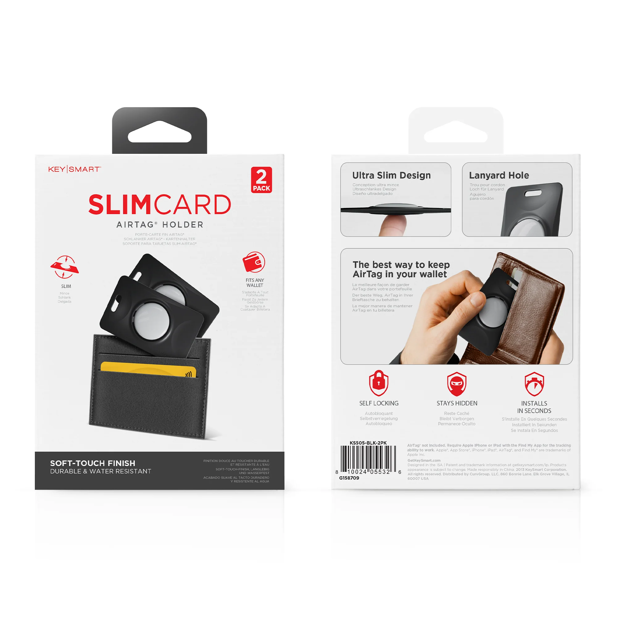 SlimCard | 2-pack of Apple AirTag Holders - Image 3