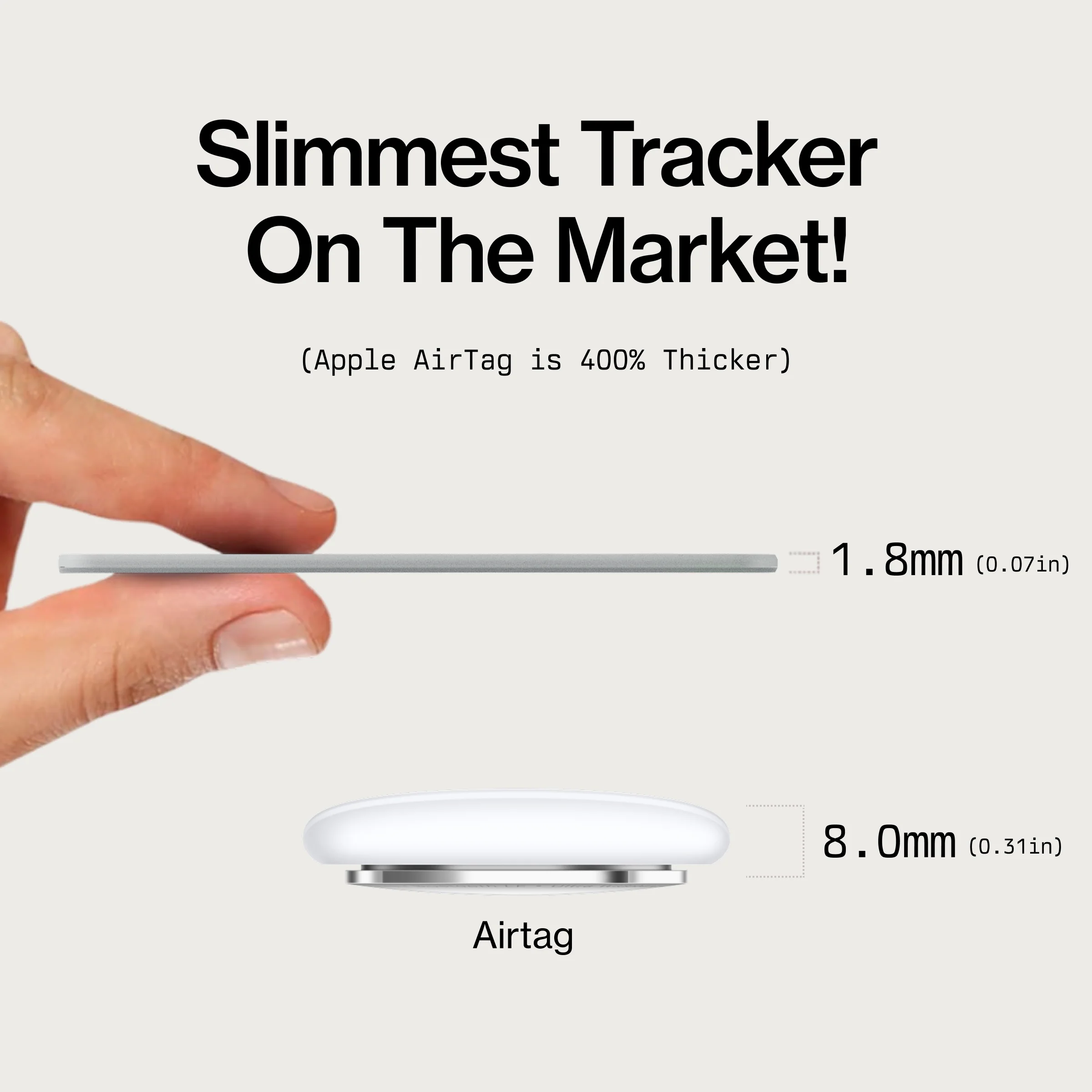 SmartCard Ghost (Gen 3) | Works With Apple Find My & Android Find Hub | Wireless Charging - Image 7