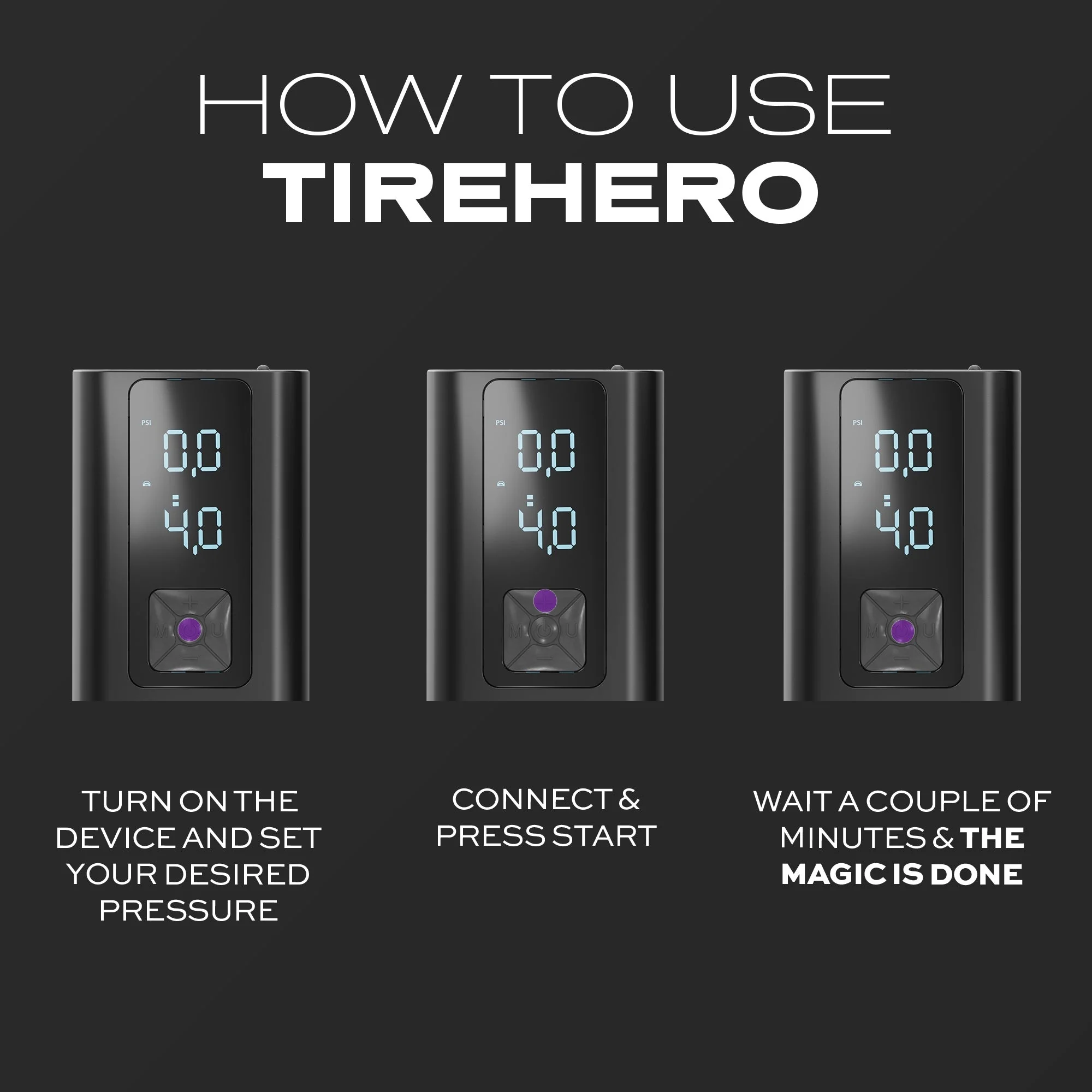 Statik® TireHero™ | Wireless Air Pump - Image 5