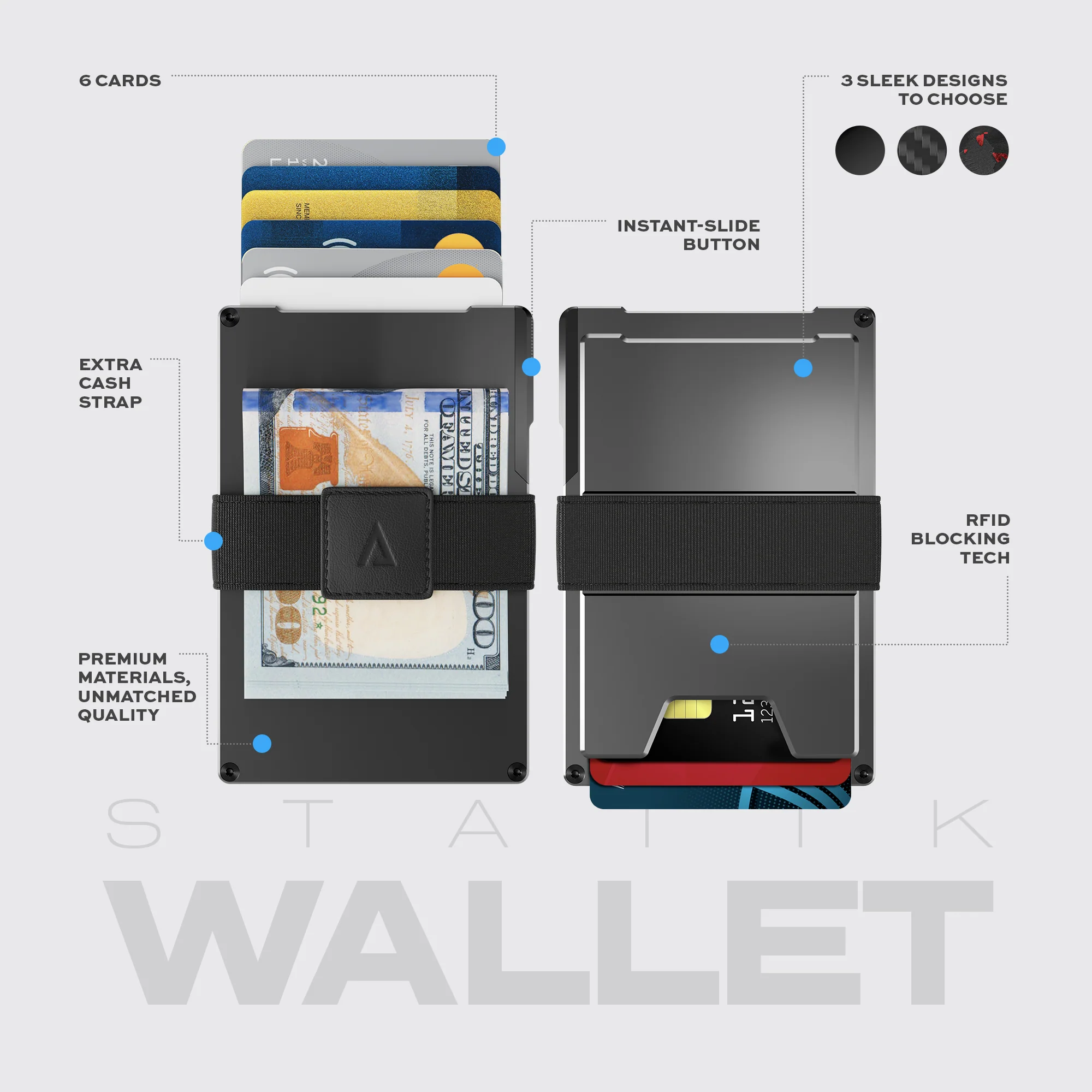 Statik® Wallet | Push the button. Grab your card. - Image 5