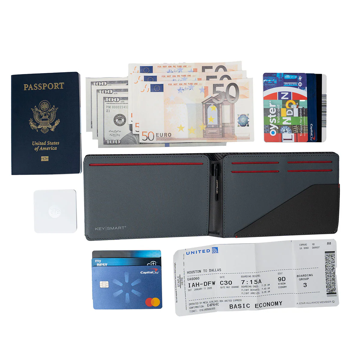 Urban Union Passport Wallet | Holds Up To 14 Cards | Tectuff® Leather - Image 3