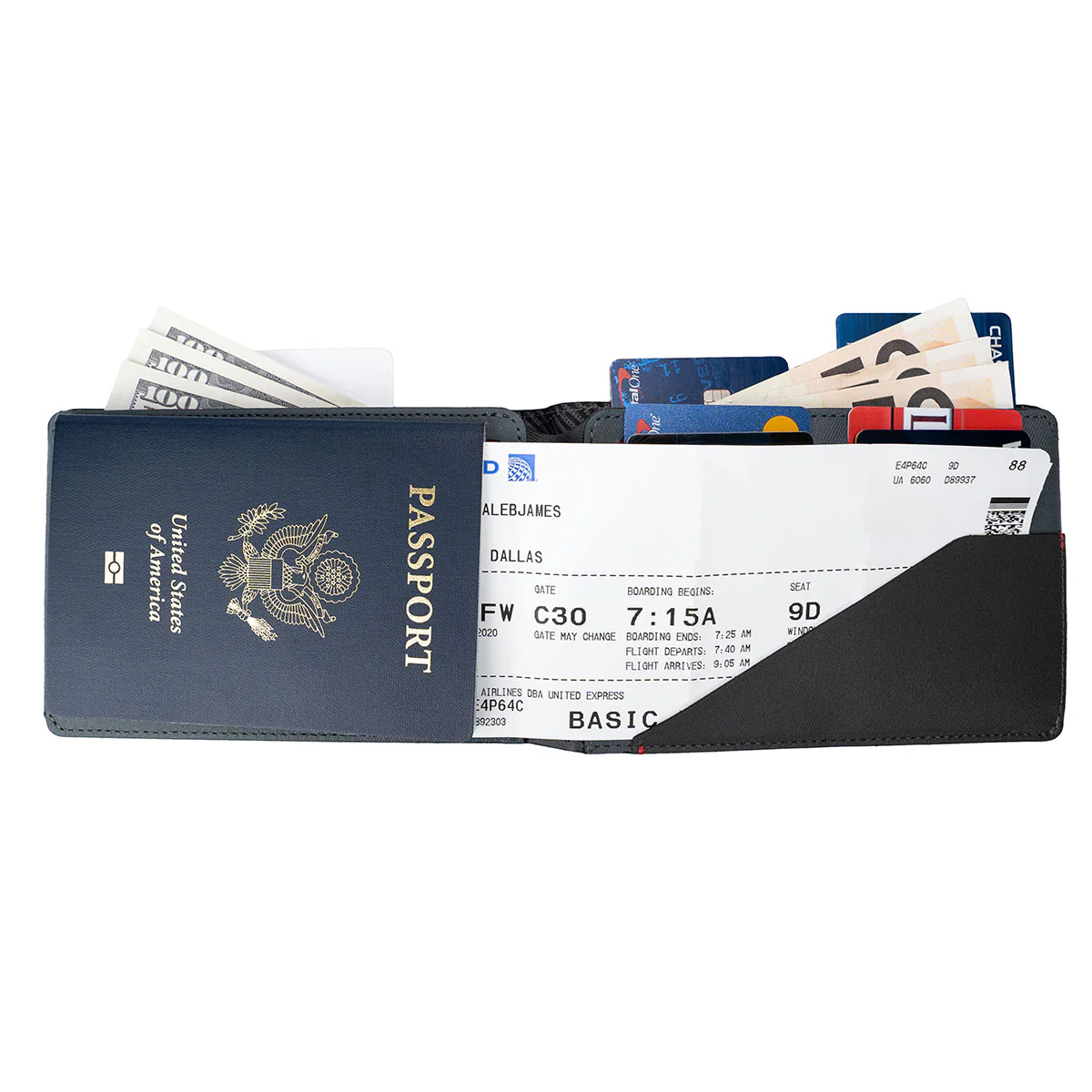 Urban Union Passport Wallet | Holds Up To 14 Cards | Tectuff® Leather - Image 4