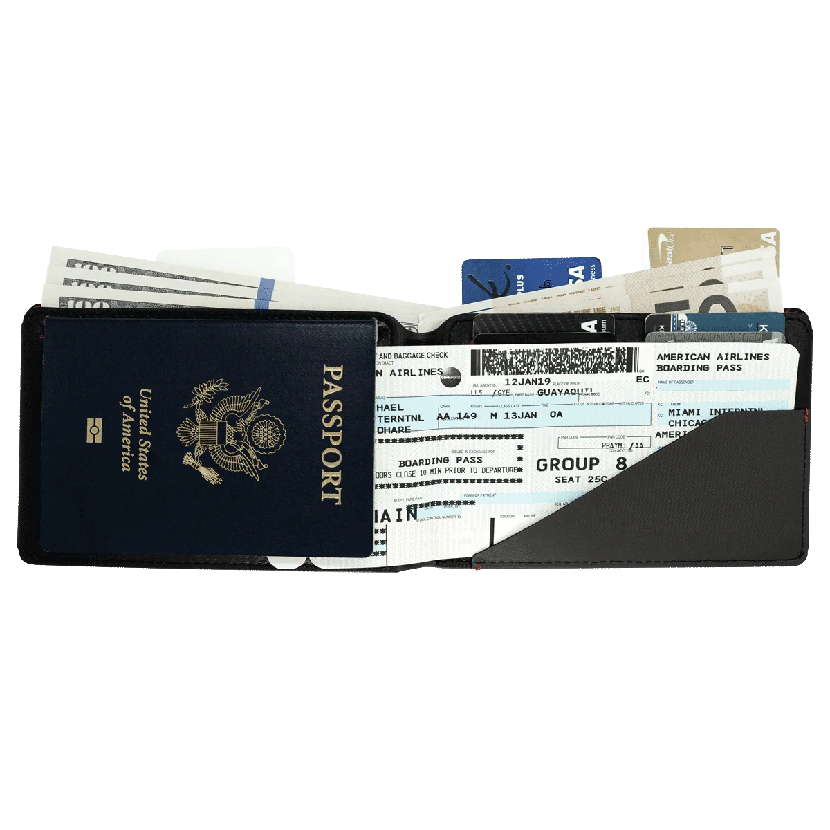 Urban Union Passport Wallet | Holds Up To 14 Cards | Tectuff® Leather - Image 7